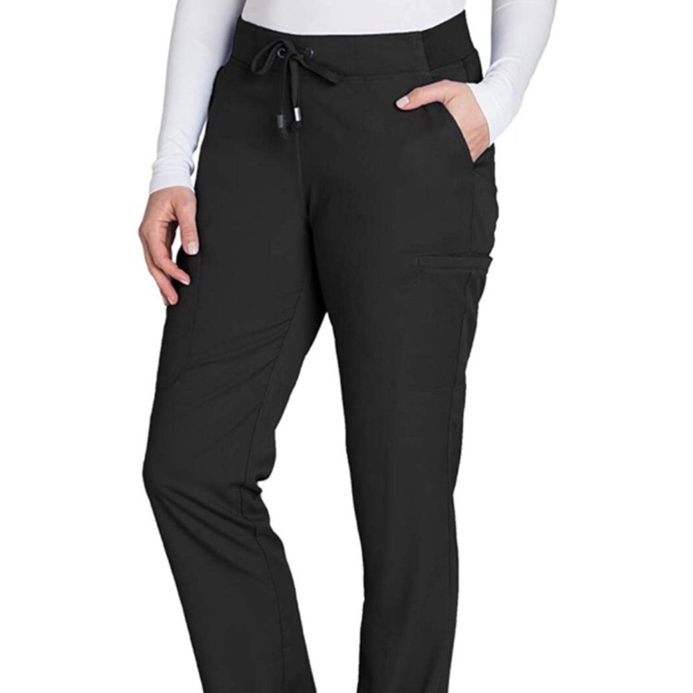 Greys Anatomy Black Scrub Bottoms, XL